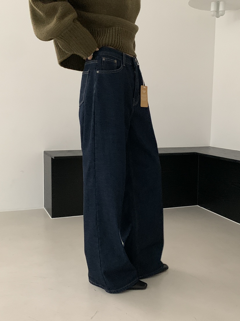 MOVENNE韓國直郵㊣女裝新品人氣時尚熱賣真品推薦25秋冬牛仔褲MOVENNE牛仔褲