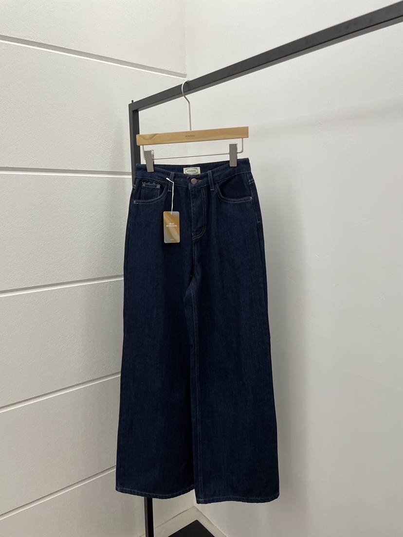 MOVENNE韓國直郵㊣女裝新品人氣時尚熱賣真品推薦25秋冬牛仔褲MOVENNE牛仔褲圖色1