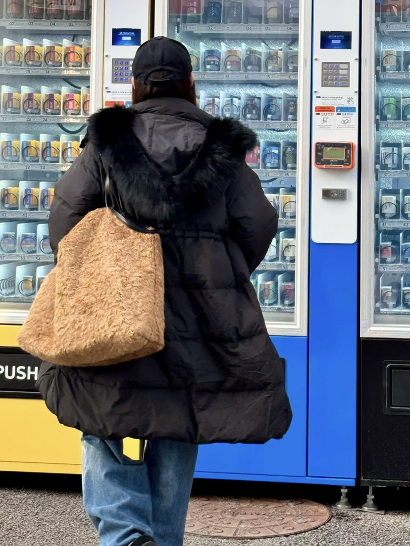 BUTTER-P韓國代購㊣女裝新款真品時尚熱賣推薦長款羽絨服絨BUTTER-P長款羽絨服