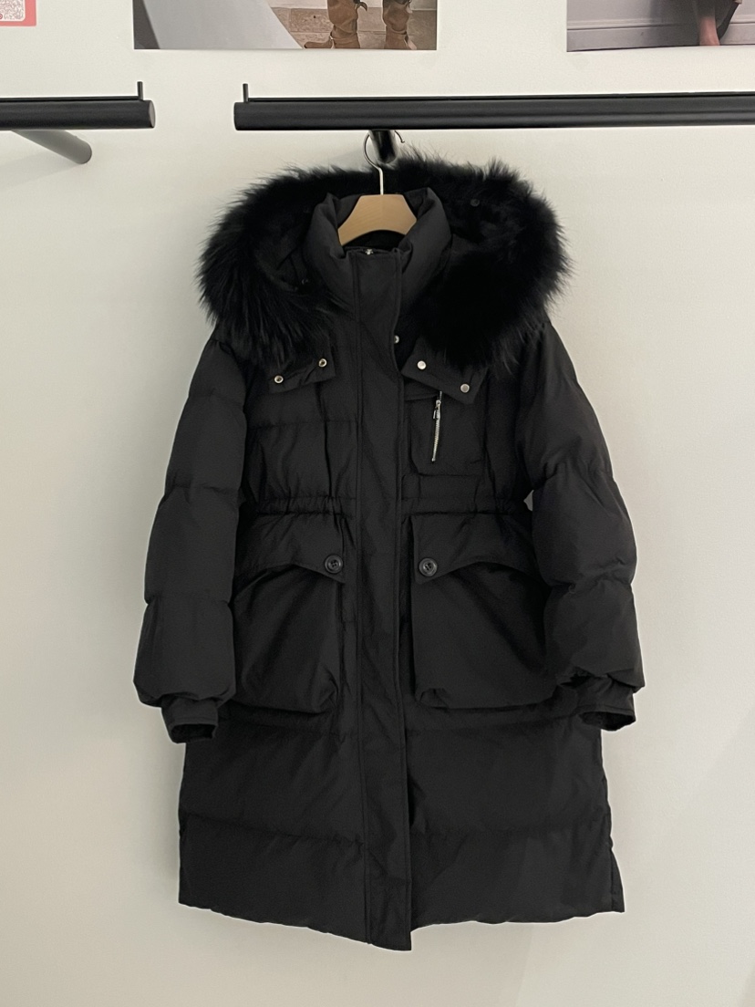 BUTTER-P韓國代購㊣女裝新款真品時尚熱賣推薦長款羽絨服絨BUTTER-P長款羽絨服圖色3