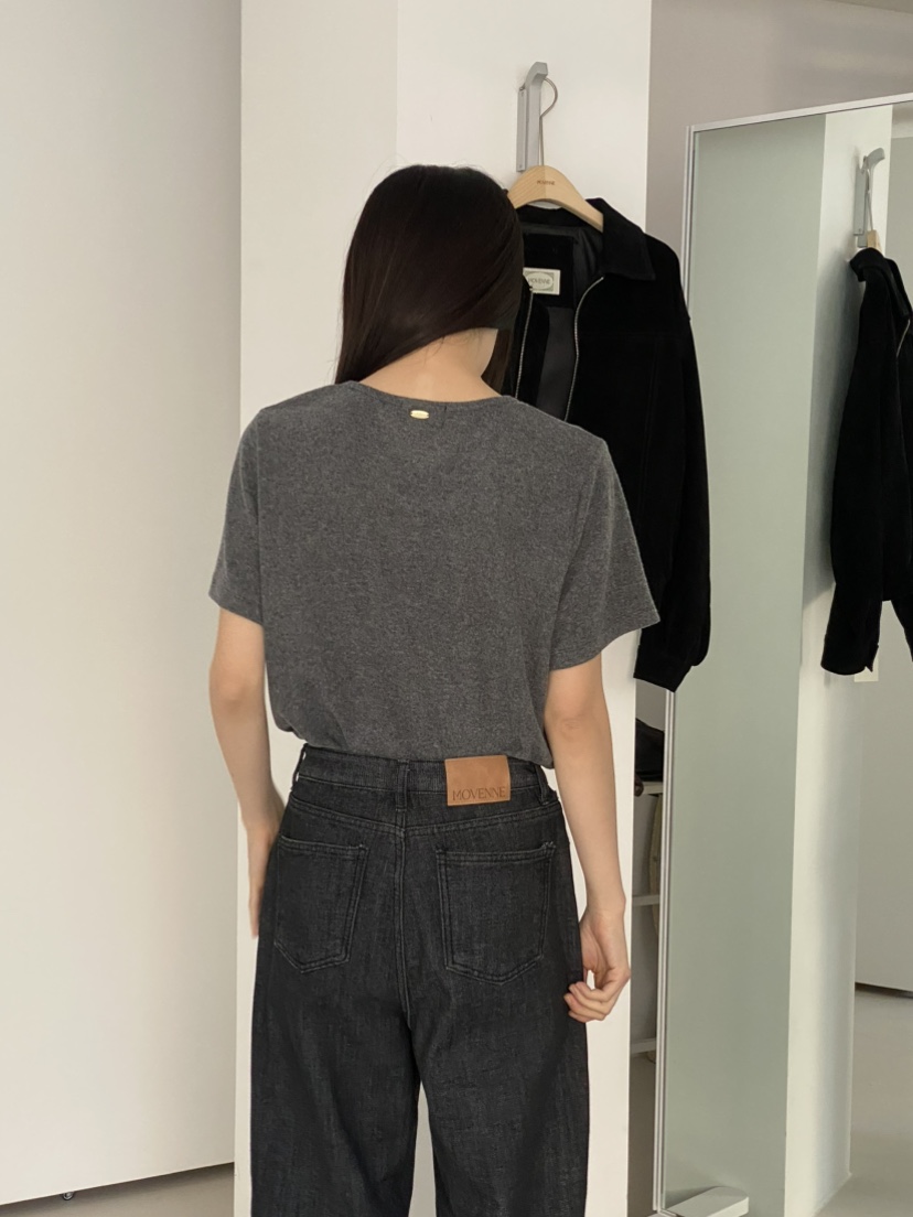 MOVENNE韓國直郵㊣女士新款人氣休閑職業真品熱賣時尚25秋冬T恤MOVENNET恤