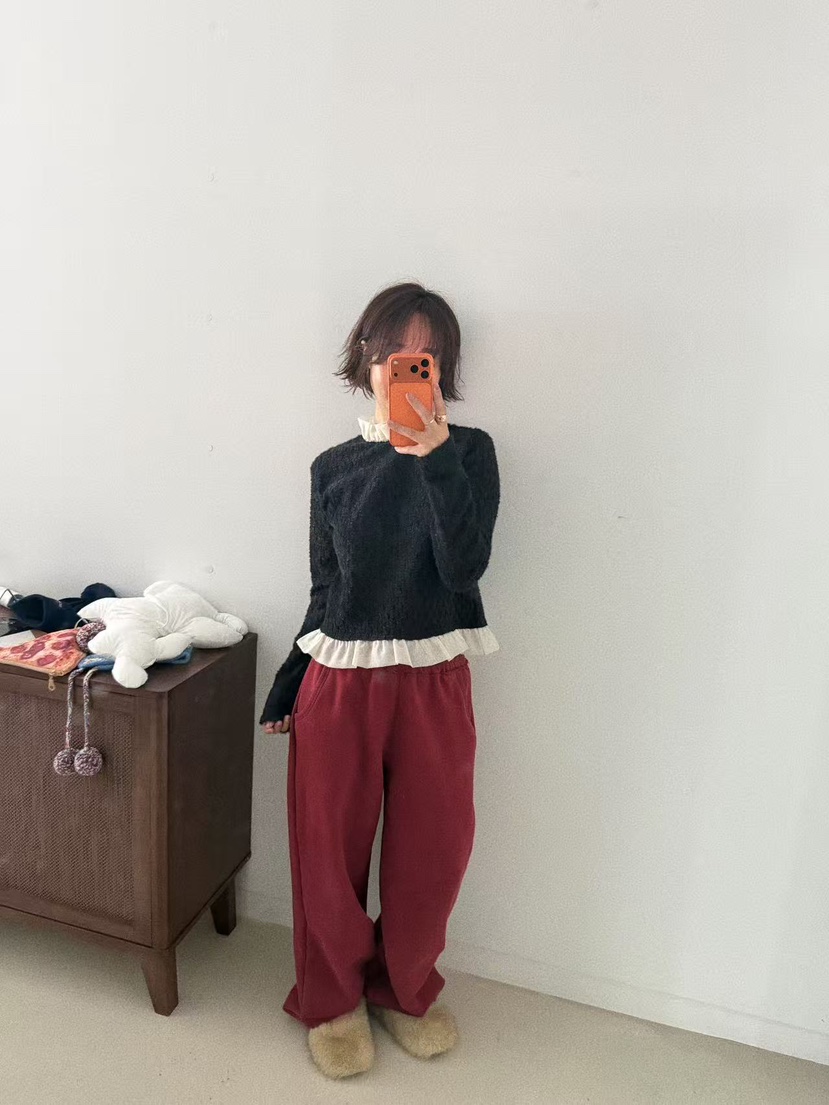 OLI SEOUL韓國代購㊣女裝新款休閑真品職業熱賣時尚休閑褲OLI SEOUL休閑褲