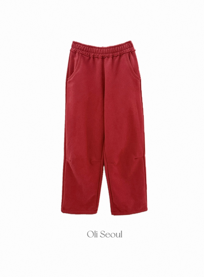 OLI SEOUL韓國代購㊣女裝新款休閑真品職業熱賣時尚休閑褲OLI SEOUL休閑褲圖色1