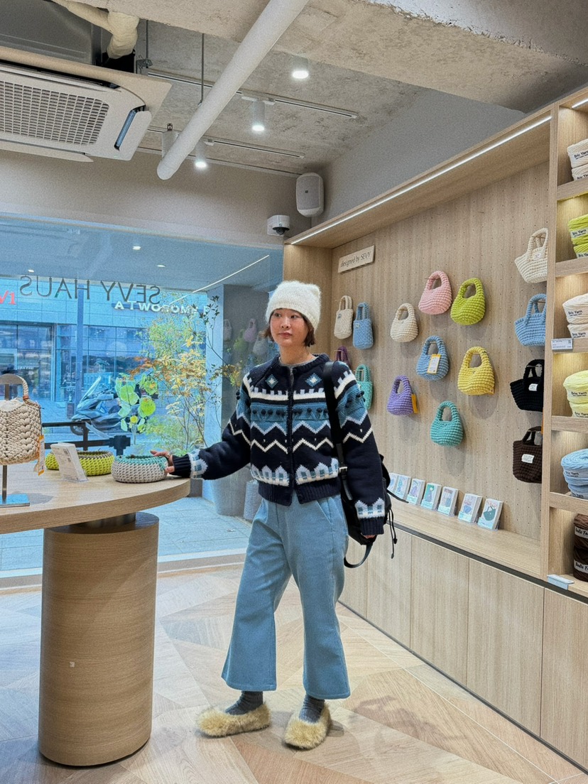 OLI SEOUL韓國直郵㊣女士新品職業人氣熱賣休閑針織衫開衫OLI SEOUL針織衫