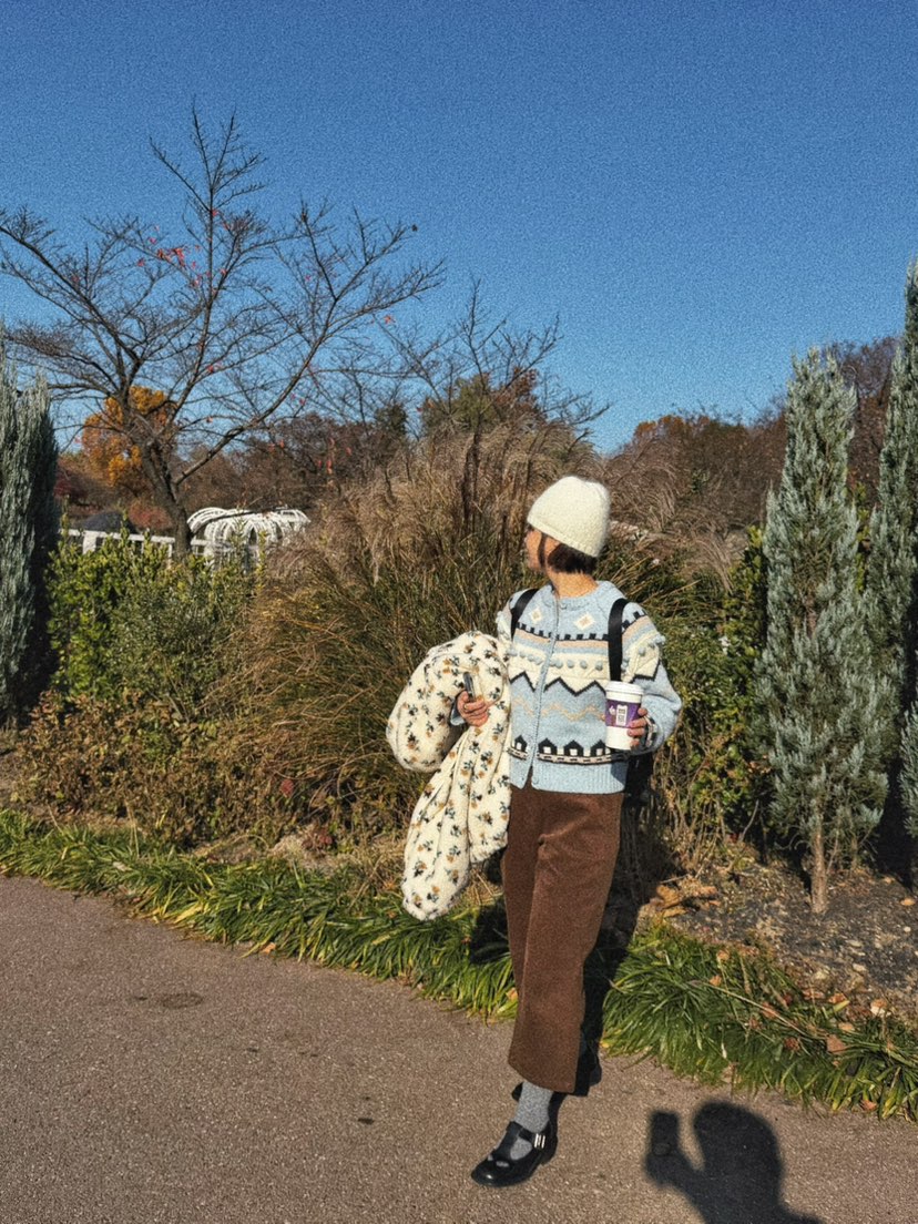 OLI SEOUL韓國直郵㊣女士新品職業人氣熱賣休閑針織衫開衫OLI SEOUL針織衫