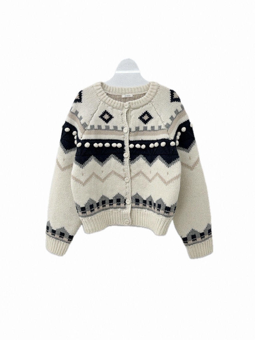 OLI SEOUL韓國直郵㊣女士新品職業人氣熱賣休閑針織衫開衫OLI SEOUL針織衫圖色2