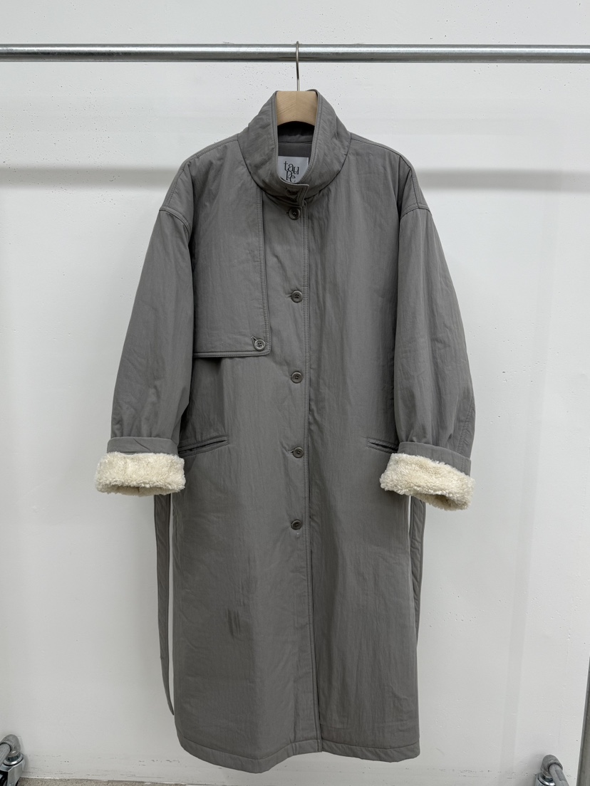 TAUPE韓國代購㊣女士新款推薦休閑職業人氣25秋冬時尚長款棉服TAUPE長款棉服