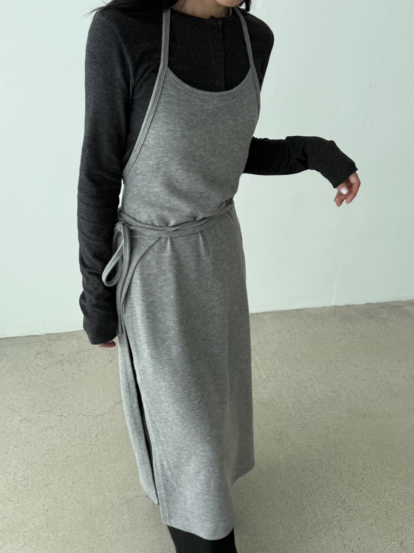 TAUPE韓國代購㊣女裝新款熱賣推薦真品時尚休閑25秋冬連衣裙蕾絲TAUPE連衣裙