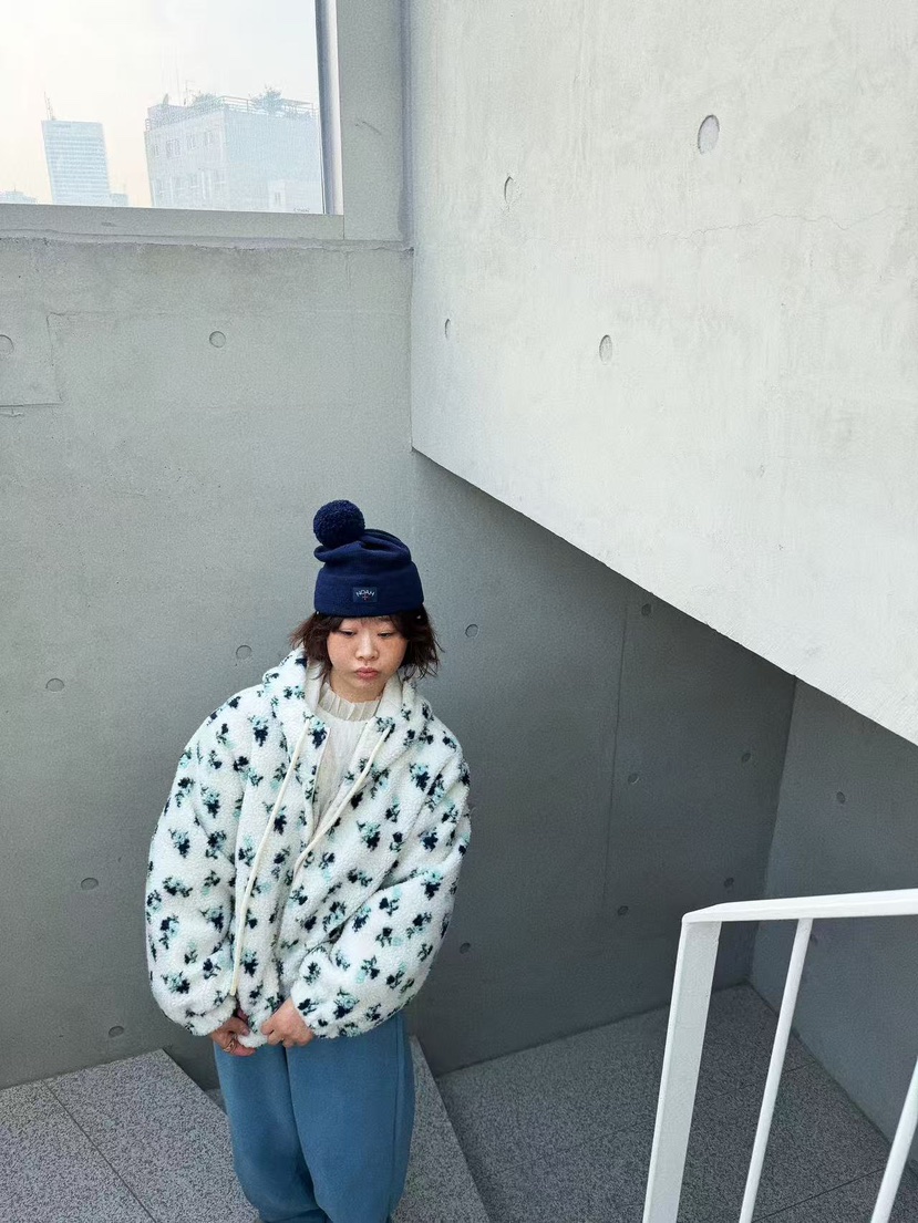 OLI SEOUL東大門㊣實拍女裝新款職業時尚推薦休閑夾克花朵OLI SEOUL夾克