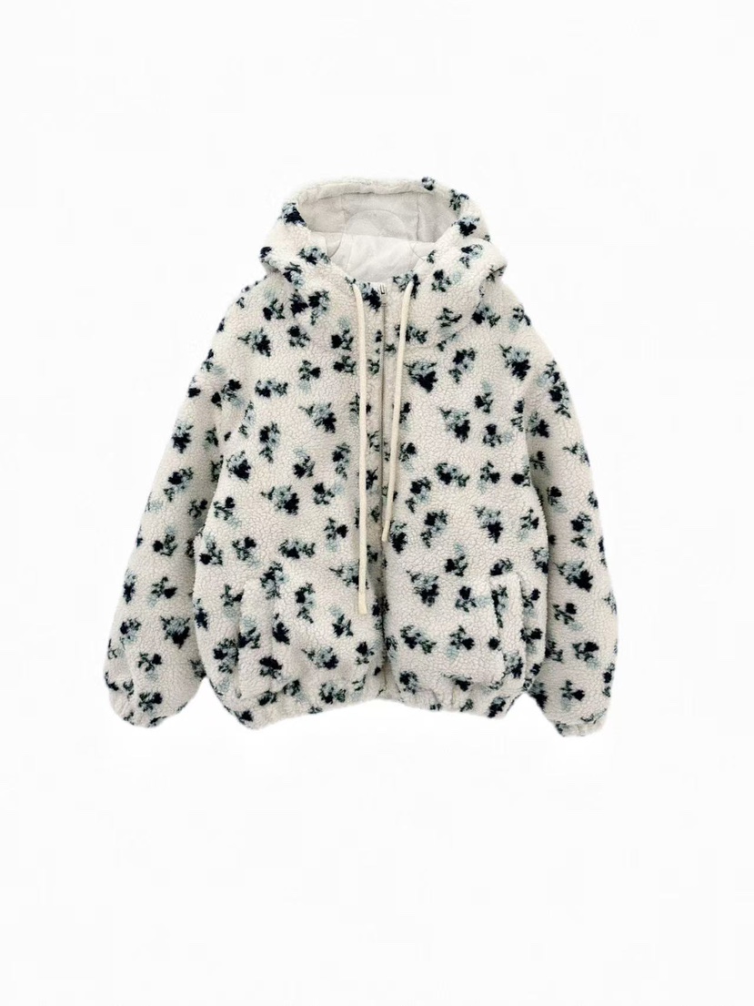 OLI SEOUL東大門㊣實拍女裝新款職業時尚推薦休閑夾克花朵OLI SEOUL夾克圖色3