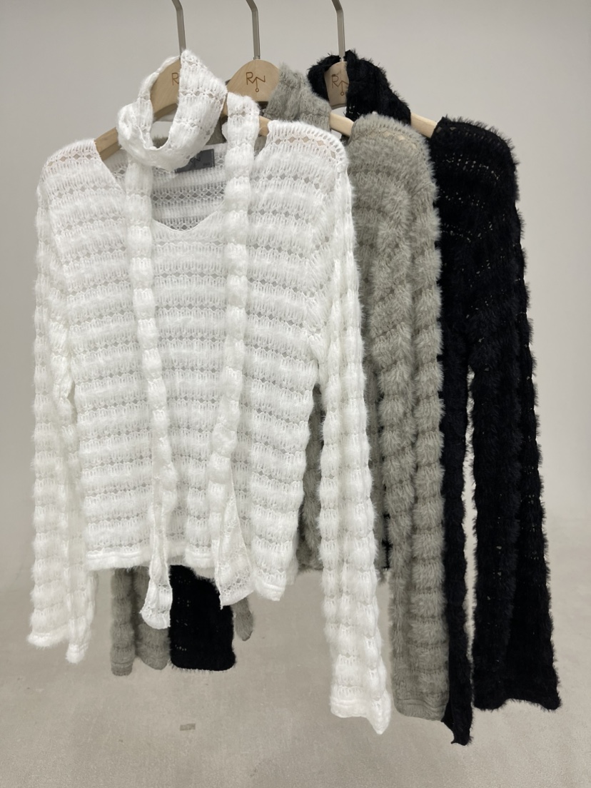 REIZ韓國直郵㊣女裝新款真品熱賣休閑時尚職業人氣推薦針織衫REIZ針織衫