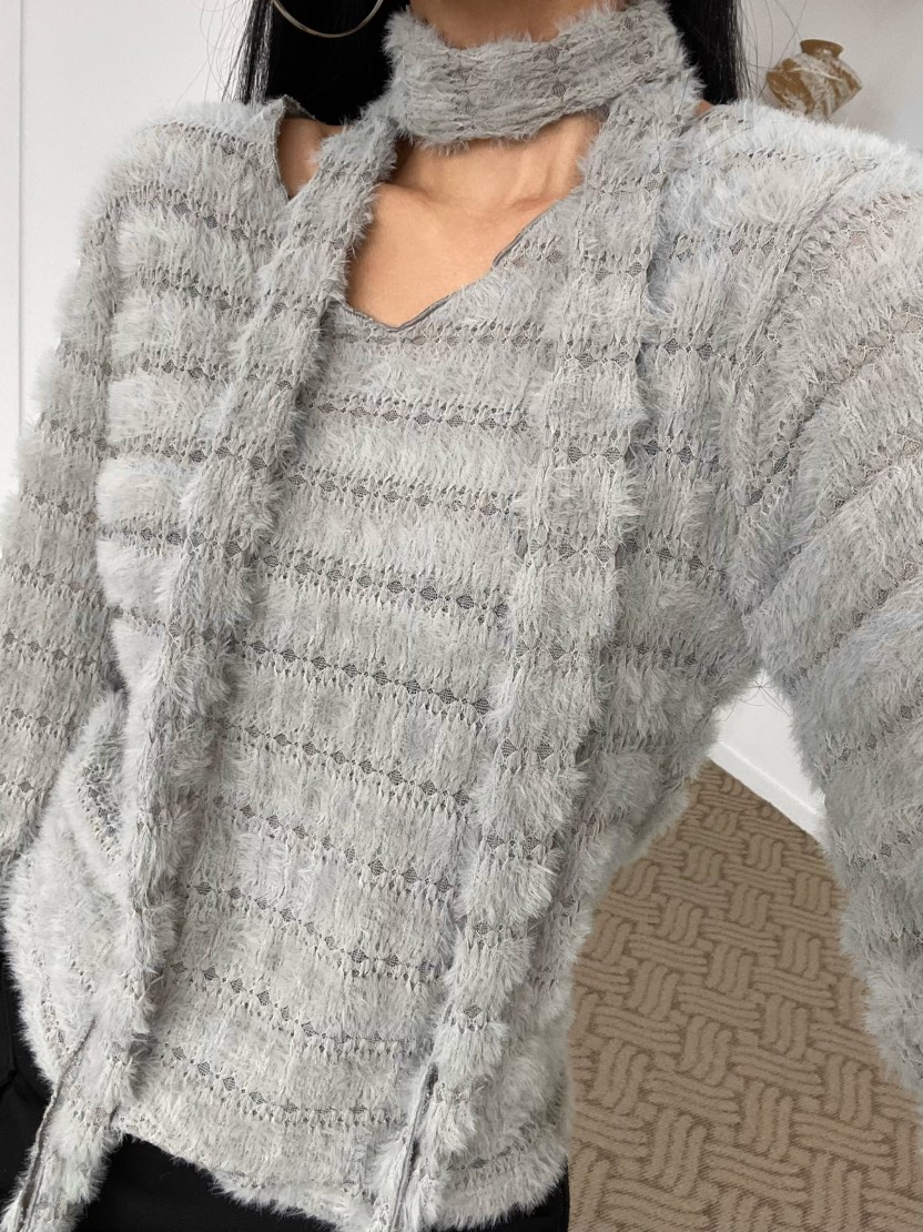 REIZ韓國直郵㊣女裝新款真品熱賣休閑時尚職業人氣推薦針織衫REIZ針織衫圖色2