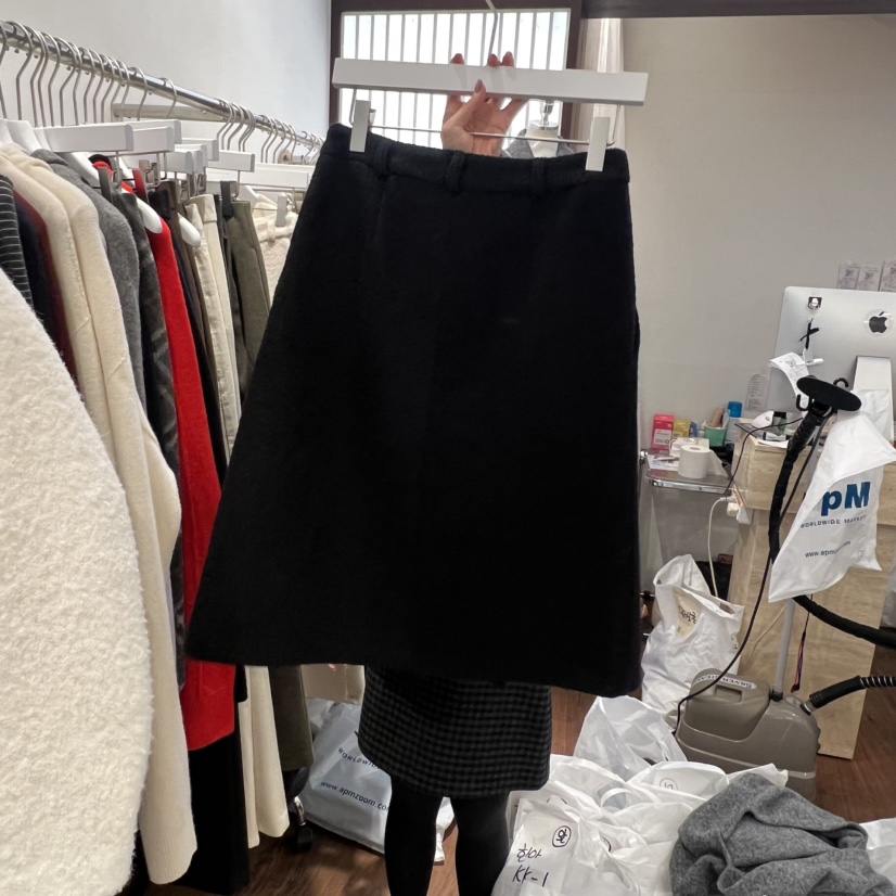 UNDERSTANDING韓國直郵㊣女裝新品職業休閑半身裙中短裙中長款UNDERSTANDING半身裙/中短裙