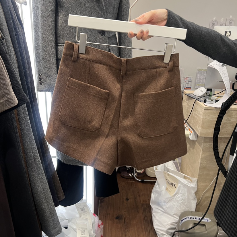 UNDERSTANDING東大門㊣代購女裝新款人氣真品25秋冬推薦短褲UNDERSTANDING短褲