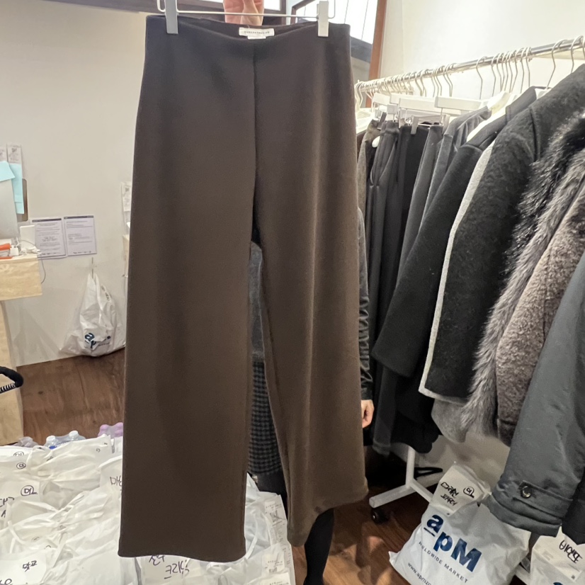 UNDERSTANDING韓國代購㊣女裝新品25秋冬人氣熱賣休閑褲口袋UNDERSTANDING休閑褲圖色2