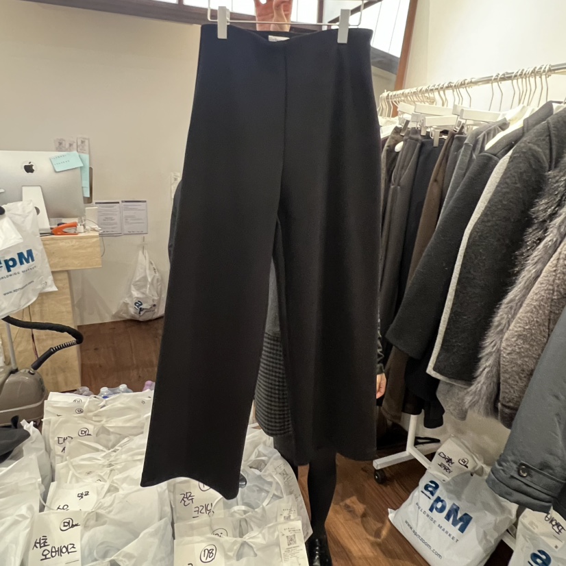 UNDERSTANDING韓國代購㊣女裝新品25秋冬人氣熱賣休閑褲口袋UNDERSTANDING休閑褲圖色3