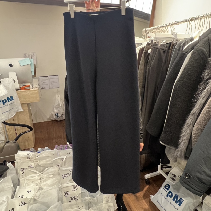 UNDERSTANDING韓國代購㊣女裝新品25秋冬人氣熱賣休閑褲口袋UNDERSTANDING休閑褲圖色4