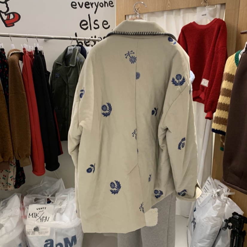 VENTI東大門㊣代購女士新品職業推薦時尚熱賣25秋冬人氣夾克棉VENTI夾克