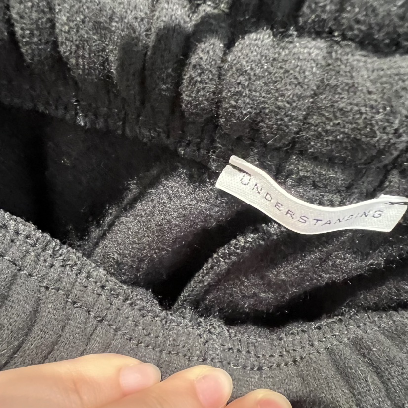 UNDERSTANDING東大門㊣直郵女裝新品25秋冬熱賣真品休閑褲加絨UNDERSTANDING休閑褲