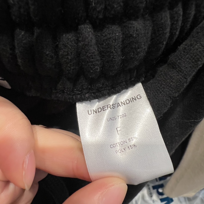 UNDERSTANDING東大門㊣直郵女裝新品25秋冬熱賣真品休閑褲加絨UNDERSTANDING休閑褲