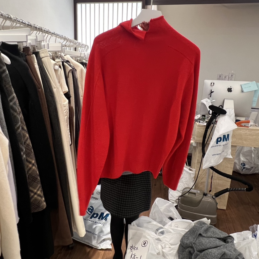 UNDERSTANDING韓國直郵㊣女裝新款時尚25秋冬職業推薦針織衫UNDERSTANDING針織衫