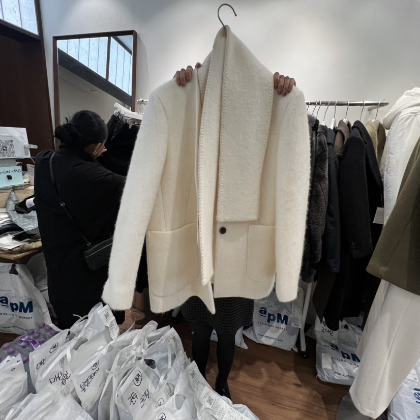 UNDERSTANDING東大門㊣代購女裝新品時尚真品熱賣套裝含圍巾UNDERSTANDING套裝圖色2