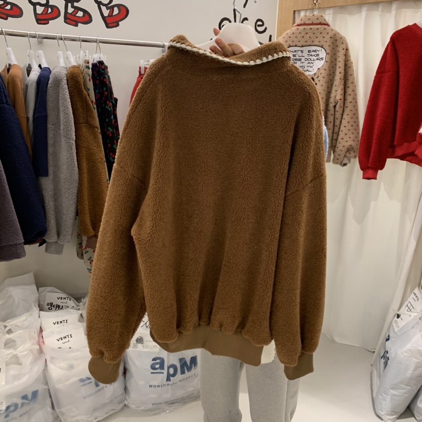 VENTI韓國直郵㊣女裝新款25秋冬職業人氣真品熱賣休閑推薦衛衣VENTI衛衣