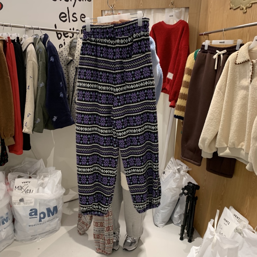 VENTI東大門㊣代購女裝新款人氣時尚推薦熱賣真品25秋冬休閑褲VENTI休閑褲