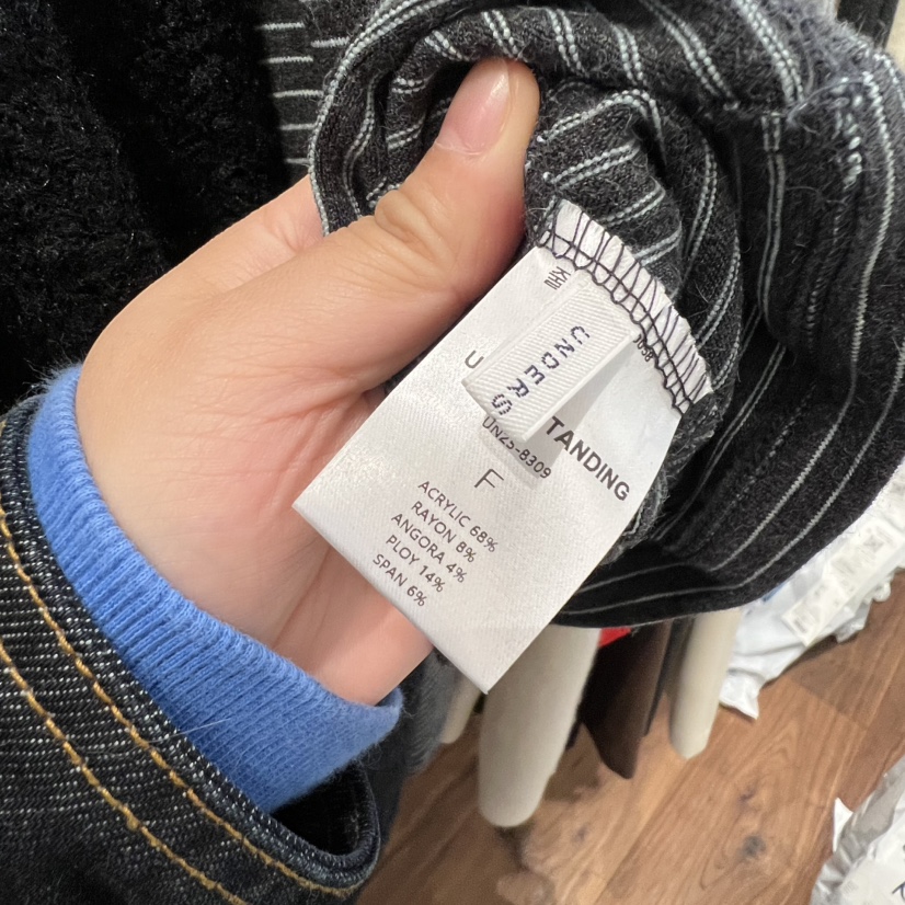 UNDERSTANDING東大門㊣直郵女士新款時尚職業25秋冬長袖T恤UNDERSTANDING長袖T恤