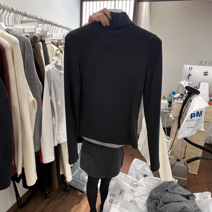 UNDERSTANDING東大門㊣直郵女士新款時尚職業25秋冬長袖T恤UNDERSTANDING長袖T恤圖色4