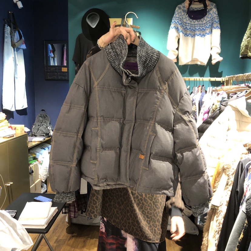 MERCI LINDA東大門㊣代購女裝新品休閑人氣短款羽絨服鴨絨MERCI LINDA短款羽絨服圖色1