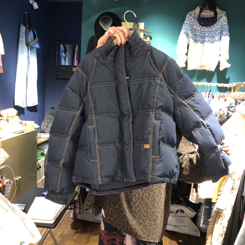 MERCI LINDA東大門㊣代購女裝新品休閑人氣短款羽絨服鴨絨MERCI LINDA短款羽絨服圖色2