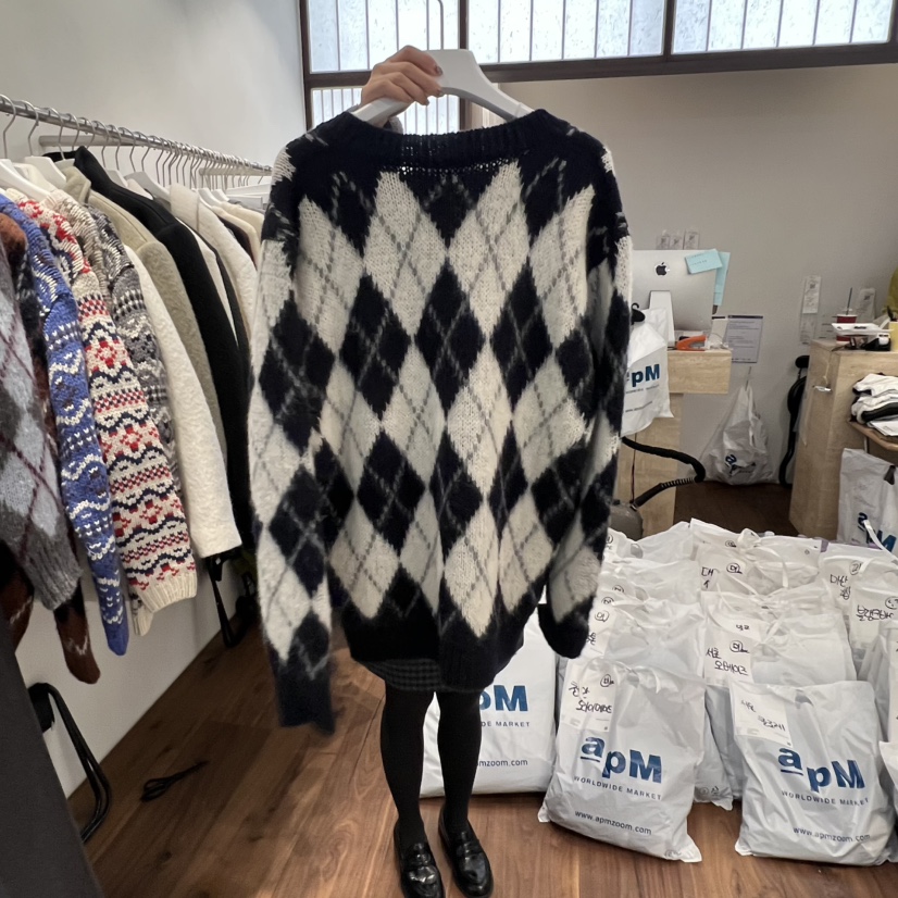 UNDERSTANDING東大門㊣實拍女士新品熱賣人氣真品25秋冬針織衫UNDERSTANDING針織衫