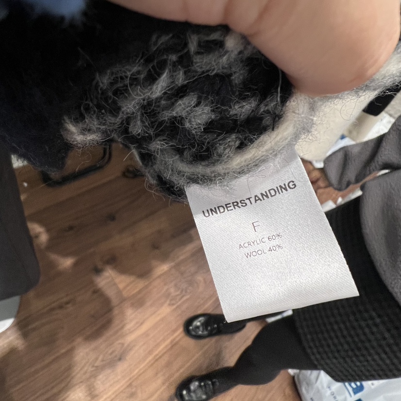 UNDERSTANDING東大門㊣實拍女士新品熱賣人氣真品25秋冬針織衫UNDERSTANDING針織衫