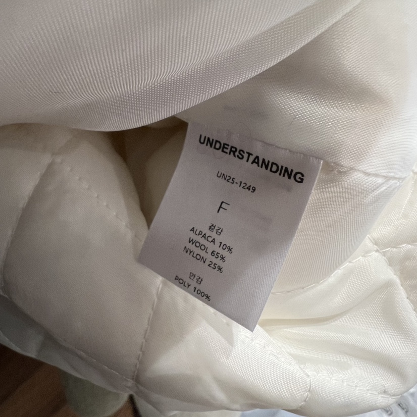 UNDERSTANDING東大門㊣直郵女士新品推薦熱賣職業短款大衣羊駝UNDERSTANDING短款大衣