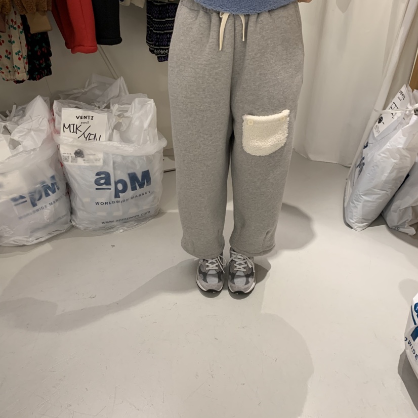 VENTI韓國直郵㊣女裝新品25秋冬熱賣休閑真品推薦休閑褲加絨VENTI休閑褲圖色4