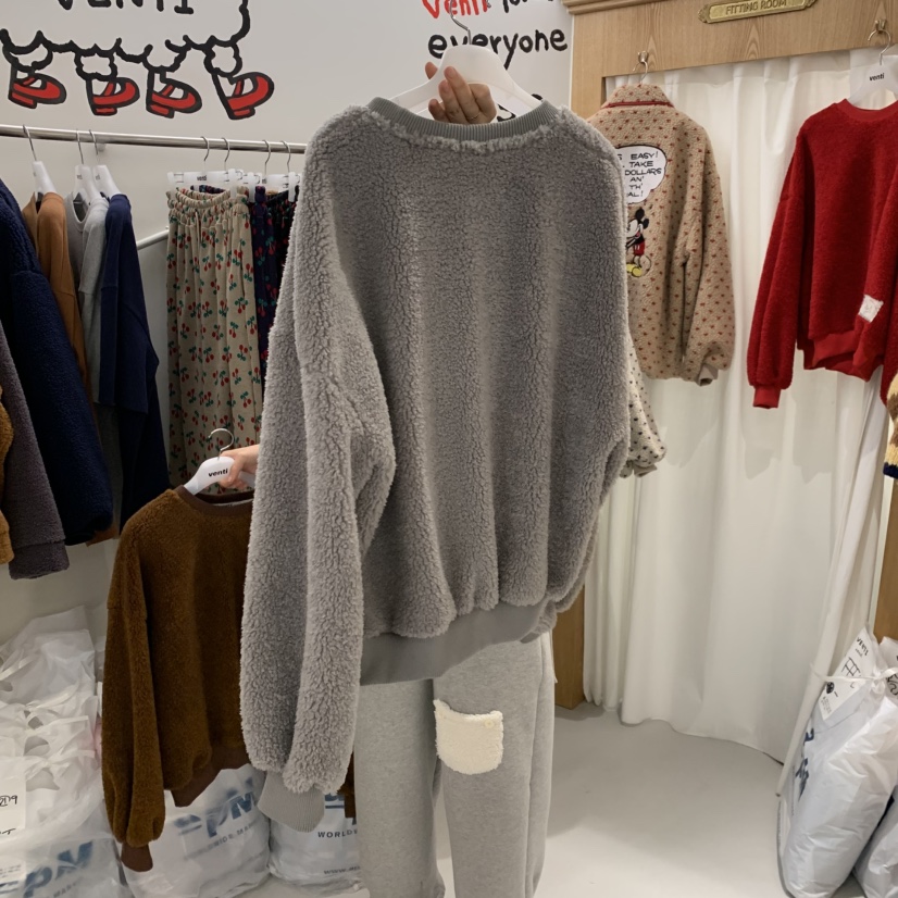 VENTI韓國代購㊣女裝新品時尚人氣推薦休閑熱賣真品25秋冬衛衣VENTI衛衣