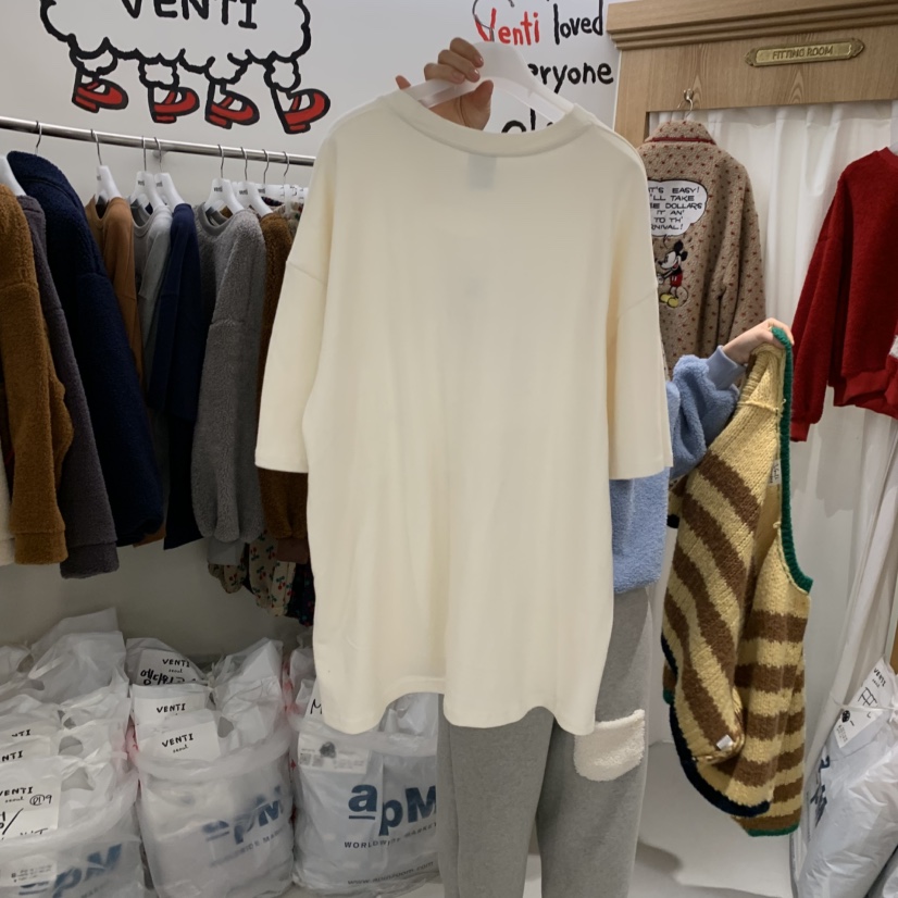 VENTI東大門㊣代購女裝新款熱賣人氣時尚休閑真品25秋冬T恤VENTIT恤
