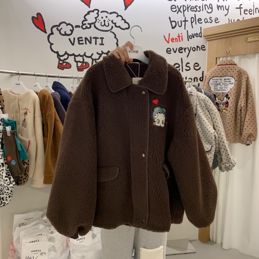 VENTI東大門㊣實拍女士新品推薦職業人氣真品25秋冬休閑夾克VENTI夾克圖色2