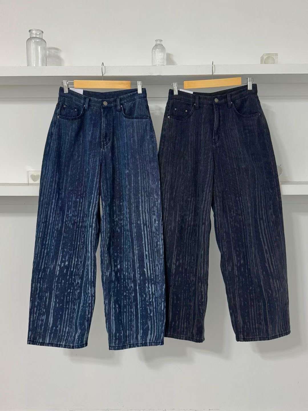 DOUBLEM東大門㊣直郵女士新品休閑25秋冬真品熱賣人氣牛仔褲DOUBLEM牛仔褲