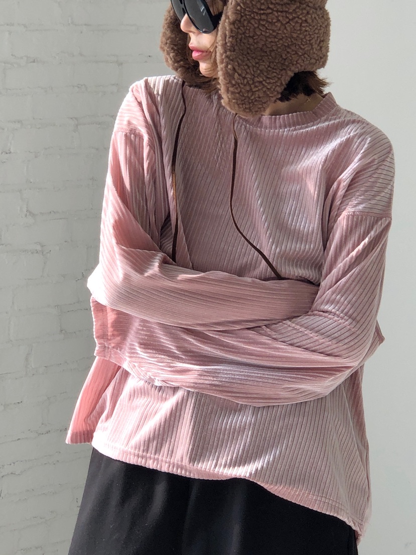 PARIS MATCH東大門㊣代購女裝新款推薦25秋冬熱賣真品長袖T恤PARIS MATCH長袖T恤圖色1