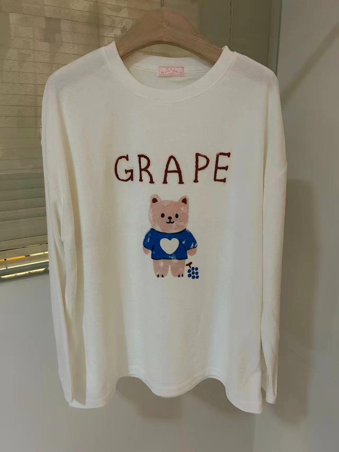 LA KERR東大門㊣直郵女裝新款時尚熱賣休閑真品推薦長袖T恤LA KERR長袖T恤圖色1