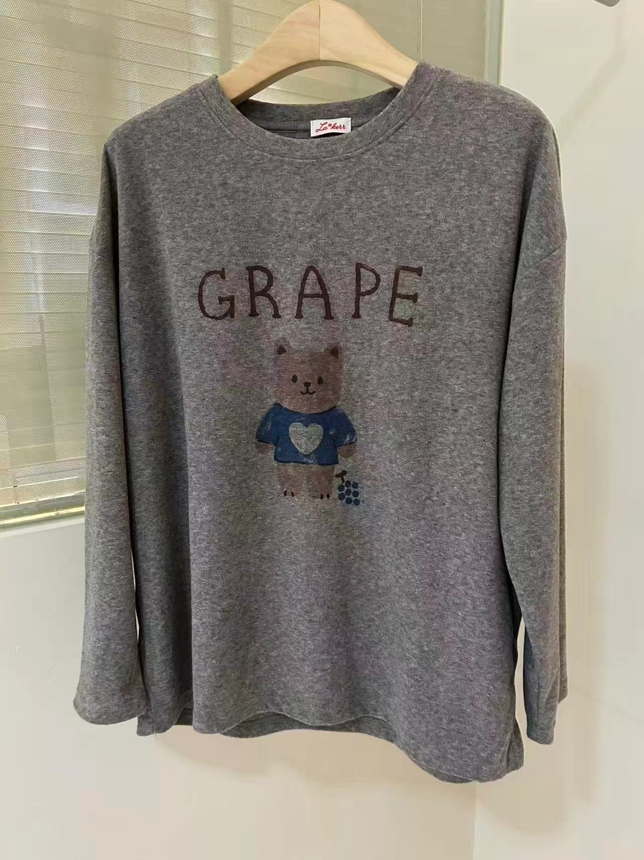 LA KERR東大門㊣直郵女裝新款時尚熱賣休閑真品推薦長袖T恤LA KERR長袖T恤圖色2