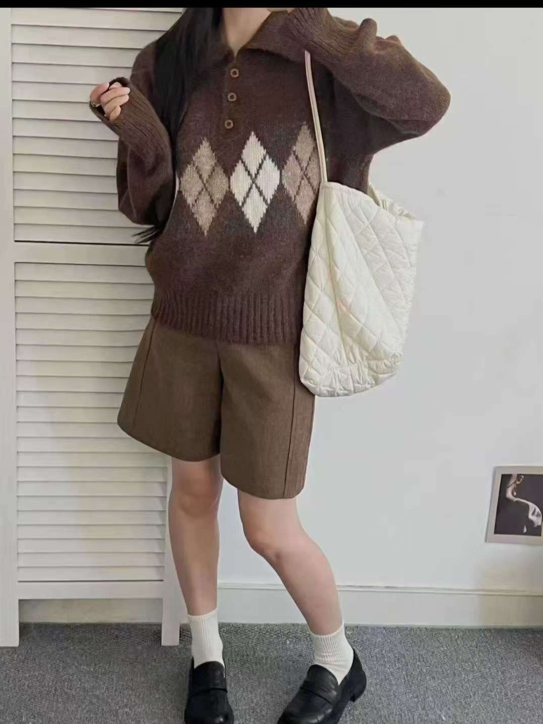 Y.BUTTERFIY韓國直郵㊣女裝新款人氣熱賣休閑推薦時尚毛衣Y.BUTTERFIY毛衣