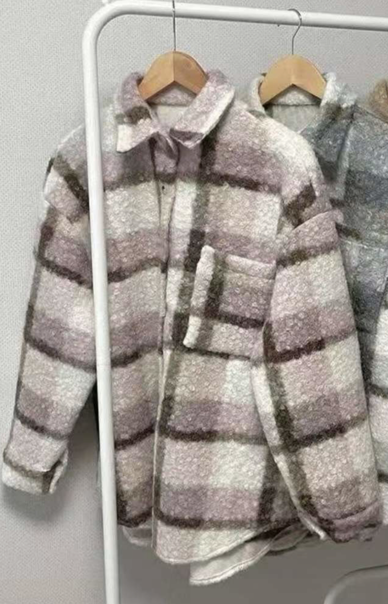 Y.BUTTERFIY韓國直郵㊣女裝新款真品人氣推薦襯衫蕾絲衫格子Y.BUTTERFIY襯衫/蕾絲衫圖色1