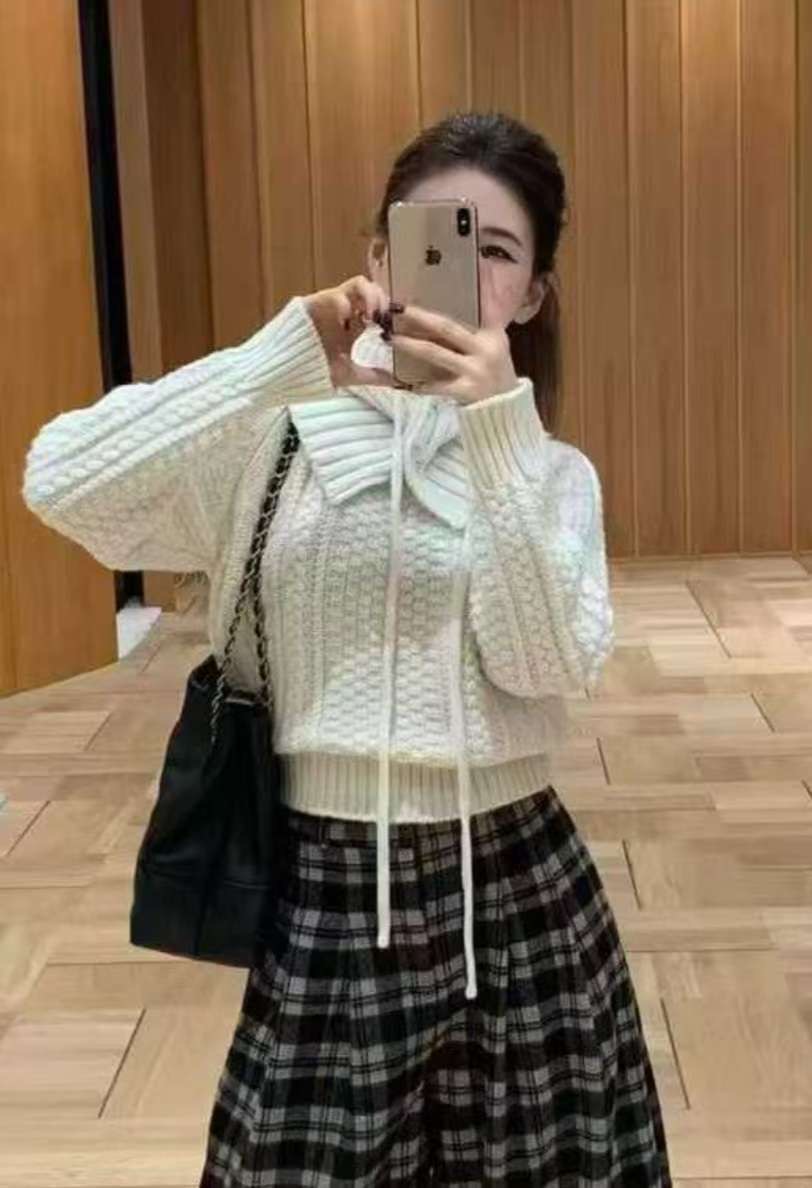 Y.BUTTERFIY東大門㊣直郵女裝新款休閑職業時尚真品推薦毛衣Y.BUTTERFIY毛衣圖色1