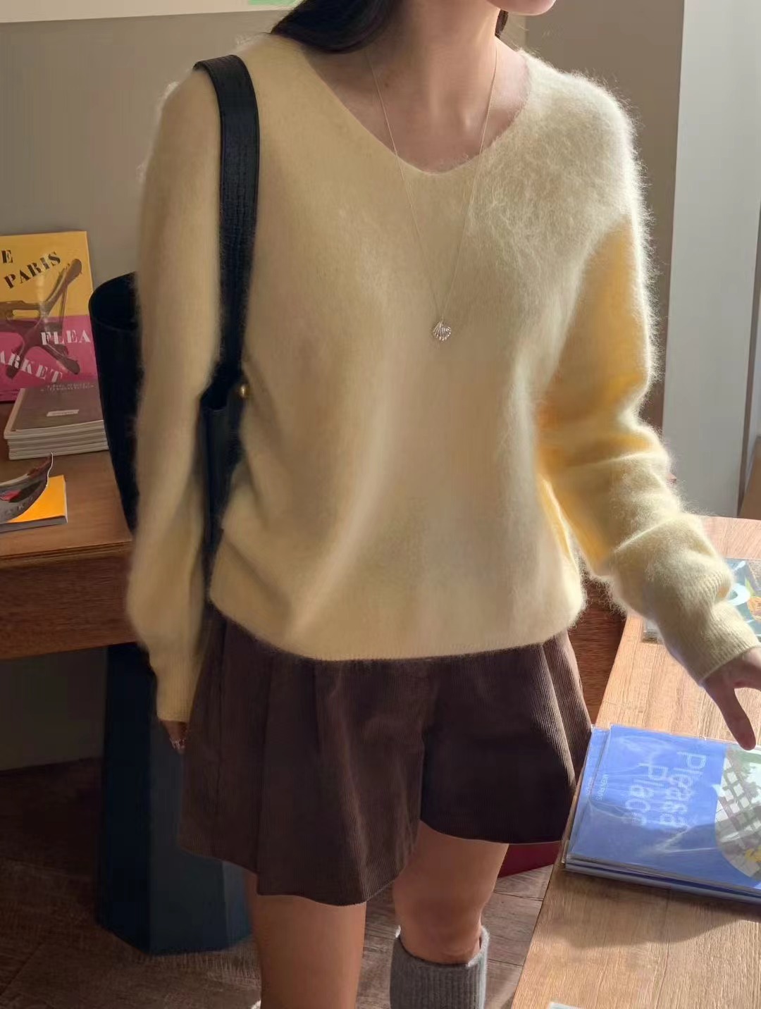 SIGNATURE東大門㊣實拍女裝新品真品職業推薦時尚休閑針織衫SIGNATURE針織衫圖色2