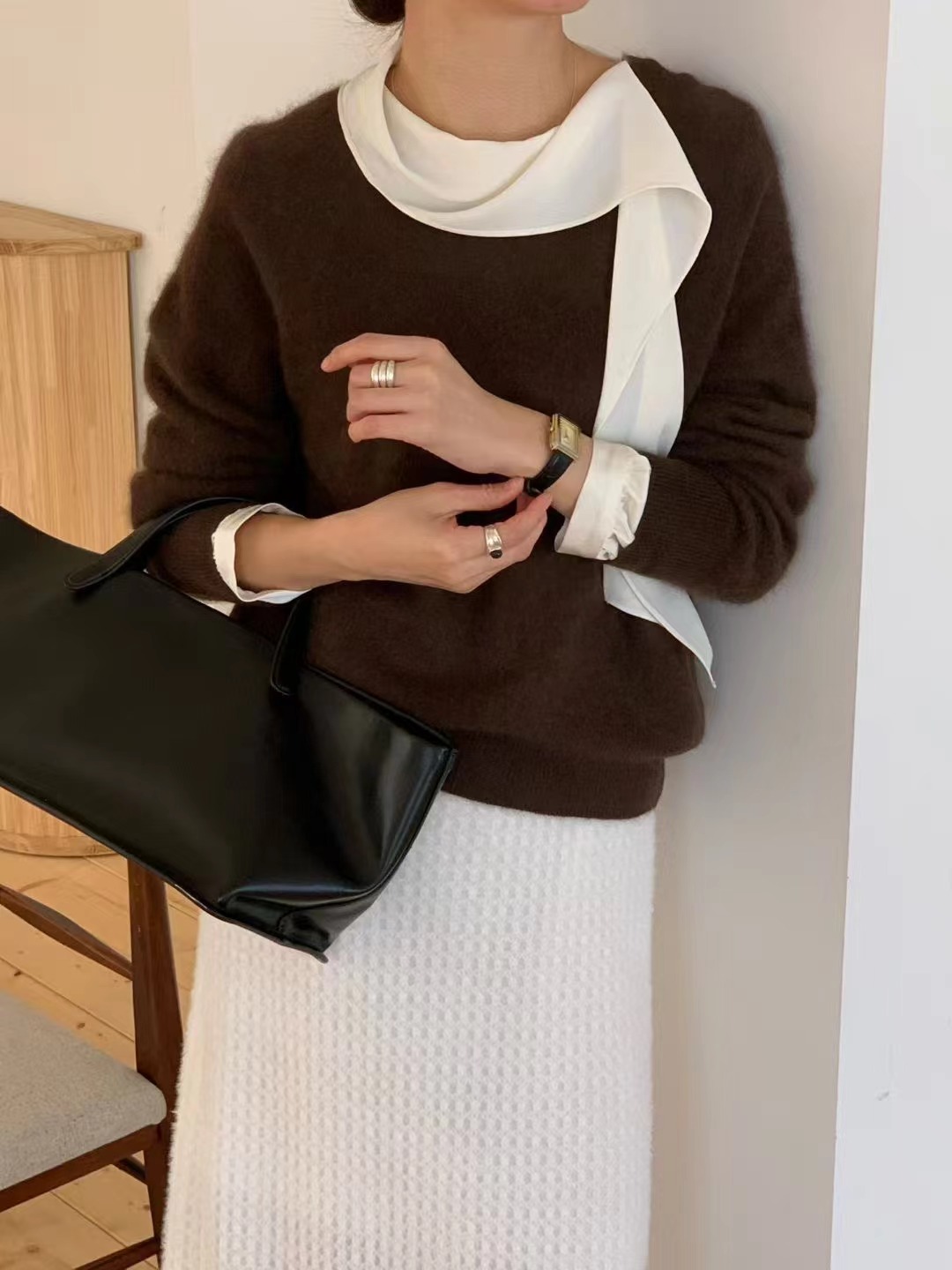 SIGNATURE東大門㊣實拍女裝新品真品職業推薦時尚休閑針織衫SIGNATURE針織衫圖色4