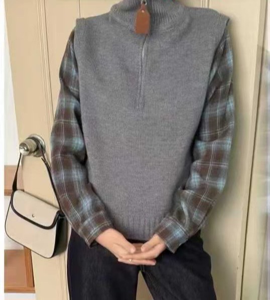 Y.BUTTERFIY東大門㊣直郵女裝新品真品休閑職業時尚針織衫Y.BUTTERFIY針織衫圖色2