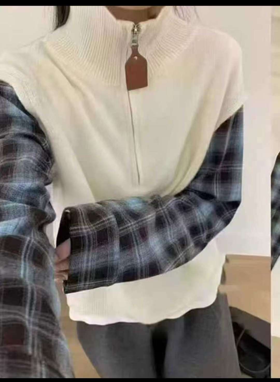 Y.BUTTERFIY東大門㊣直郵女裝新品真品休閑職業時尚針織衫Y.BUTTERFIY針織衫圖色3